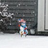Briarwood Lane Winter Metal Art 30x13 American Snowman For Winter Metal Art - 2 of 3