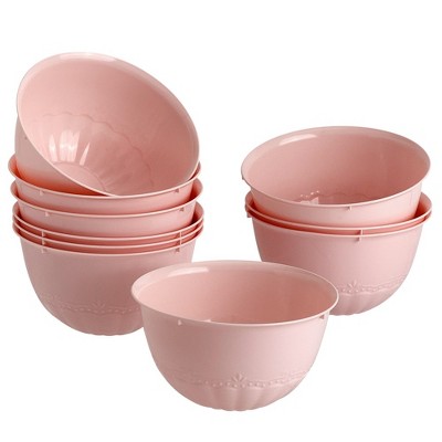 Smarty Had A Party 14 oz. Clear Wave Plastic Soup Bowls (120 Bowls)