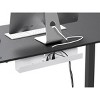 Monoprice Under Desk Cable Tray - Steel With Power Supply And Wire  Management - Workstream Collection : Target