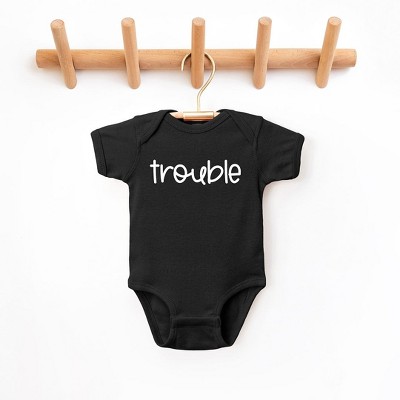 The Juniper Shop Trouble Baby Bodysuit