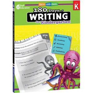 180 Days(tm) Writing for Kindergarten - (180 Days of Practice) by  Tracy Pearce (Paperback) - 1 of 1