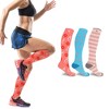 Extreme Fit Compression Socks Knee High - Made for Running, Athletics and Pregnancy - 3 Pair  - 2 of 4