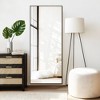 CENGHU Rectangular floor mirror, 65"x 25" Floor Mirror Full Length, Standing  Mirror For Living Room Bedroom - 3 of 4