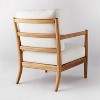 Park Valley Ladder Back Wood Arm Accent Chair - Threshold™ designed with Studio McGee - image 4 of 4