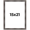 PosterPalooza | Shadow Box 1.75" Deep Brown Picture Frame - UV Acrylic, Foam Board Backing, Hanging Hardware - 2 of 4