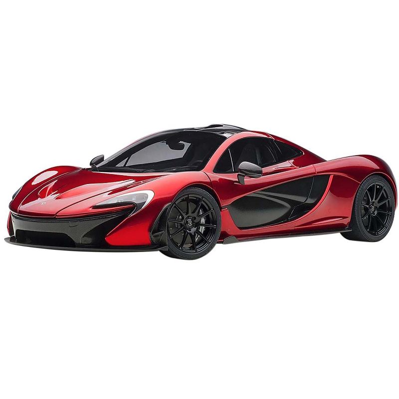 McLaren P1 Volcano Red with Carbon Top 1/12 Model Car by Autoart, 1 of 5