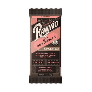 Rawmio Organic Premium Keto Chocolate Bar - 65% Cacao - 1 of 3