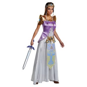 Disguise Womens Legend of Zelda Deluxe Twilight Princess Zelda - 1 of 2