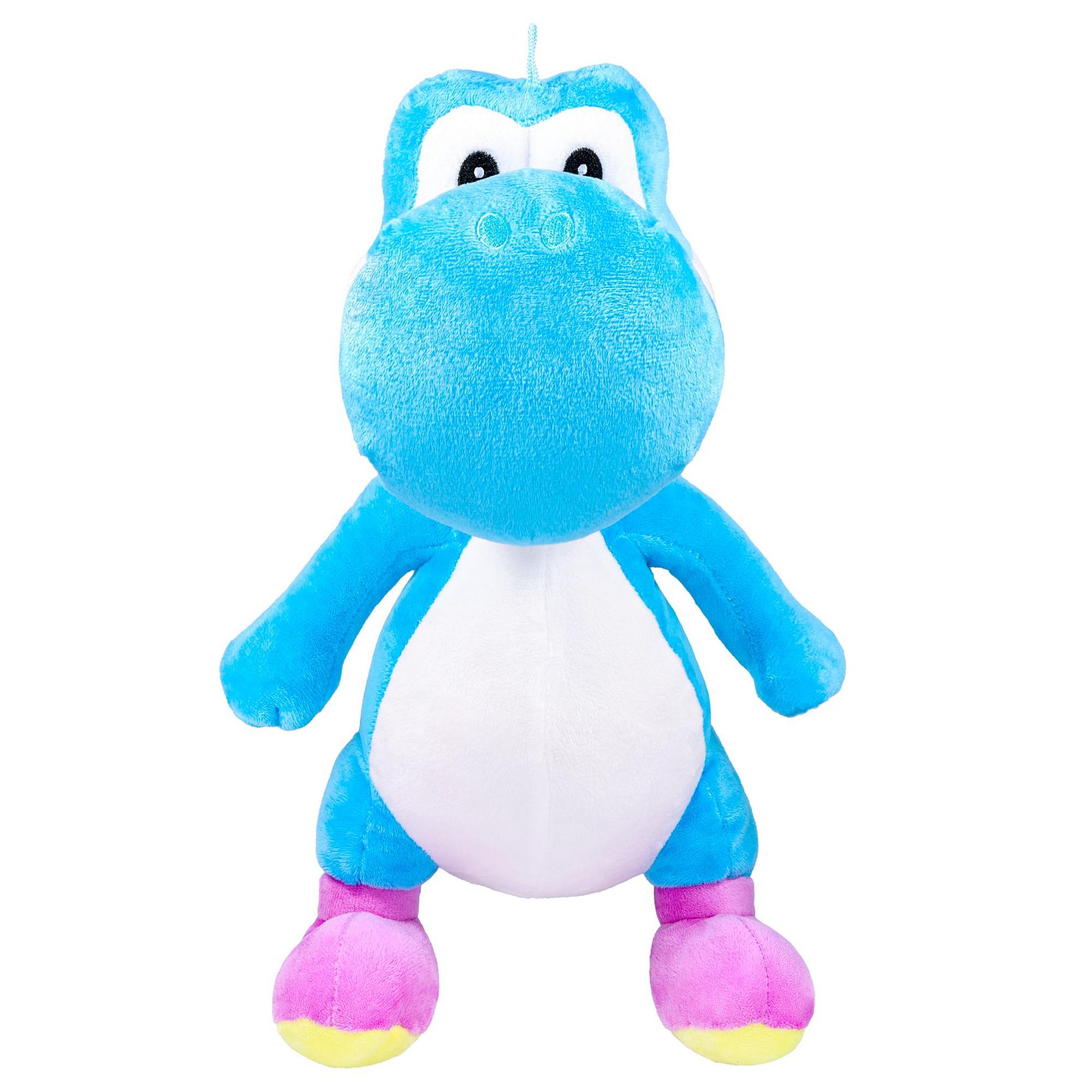 Johnny's Toys Nintendo Super Mario Bros. 16-Inch Yoshi Plush | Blue