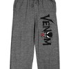 Venom Legacy Collection Men's Heather Gray Sleep Pajama Pants - image 2 of 3