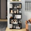 VYNXARIA Black 5-Tier Bookshelf with Ample Storage and Versatile Design - 4 of 4