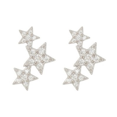 Adornia Shooting Star Stud Earrings