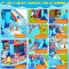 HOMDOX 10-in-1 Inflatable Bounce House Water Slide for Kids with Soccer Goal & Basketball Hoop, Bounce Area, Splash Pool, Climbing Wall & Water Cannon - 4 of 4