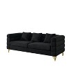 CAVINAS Modern Modular Sectional Sofa, 81 Inch Oversized 3 Seater Sectional Sofa, Deep Seating Sectional Sofa, Soft Sitting with 3 Pillows - 4 of 4