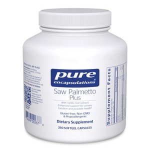 Pure Encapsulations Saw Palmetto Plus - with Nettle Root Extract to Support Urinary Function - 1 of 4