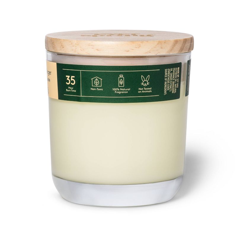 Mandarin & Ginger 100% Soy Wax Candle - Everspring&#153;, 3 of 5