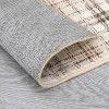 2'x6' Area Rug for Living Room, Machine Washable Non-Slip Vintage Style, Stain Resistant Mat for Dining, Nursery, Office, Entrance, Kitchen, Red - 4 of 4