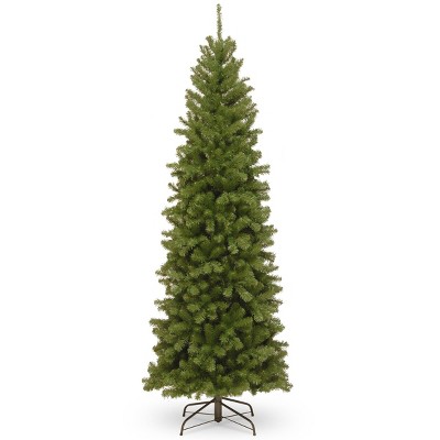 7ft National Christmas Tree Company North Valley Spruce Pencil Slim Artificial Christmas Tree