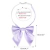 INSPIRE CHIC Women's Adjustable Solid Pre-Tied Bow Tie - 2 of 4