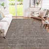 Solid Textured Area Rug, Machine Washable Modern Accent Carpet, Soft Low-Pile Indoor Floor Mat for Bedroom, Kitchen, Office - 2 of 4