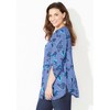 Catherines Women's Plus Size Breezeway Georgette Blouse - 4 of 4