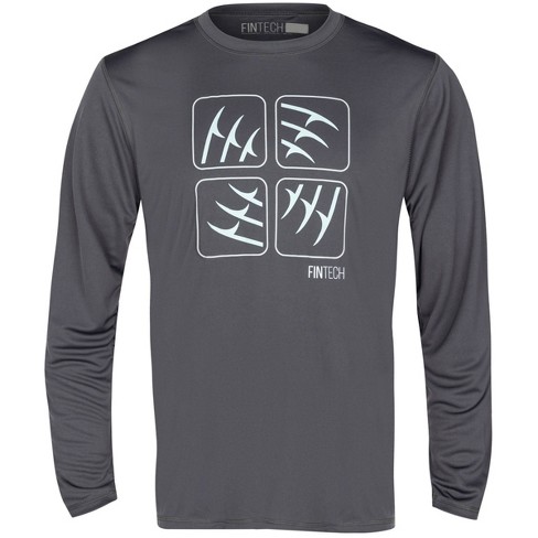 Fintech Spine Sun Defender UV Long Sleeve T-Shirt - XL - Castlerock