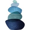 Men's Design By Humans Balancing Stones By jaggedhues T-Shirt - 2 of 4