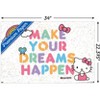 Trends International Hello Kitty: 17 General - Make Your Dreams Happen Unframed Wall Poster Prints - 3 of 4