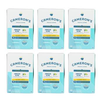 Cameron's Specialty Coffee Jamaican Blue Mountain Blend - Case of 6 Boxes/12 Pods