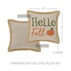 Pumpkin Bounty Hello Fall Pillow 9x9 VHC Brands - 4 of 4