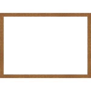 Amanti Art Carlisle Blonde Narrow Framed Dry Erase Magnetic Board - 1 of 4