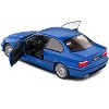 1996 BMW E36 M3 Coupe Santorin Blue 1/18 Diecast Model Car by Solido - 4 of 4