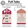 Big Dot of Happiness But First, Wine - Wine Tasting Party Game Cards - Truth, Dare, Share Pull Tabs - Set of 12 - 3 of 4
