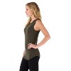 Rekucci Women's Soft Jersey Knit Sleeveless Tank Top – Casual & Versatile Everyday Wear - 2 of 3