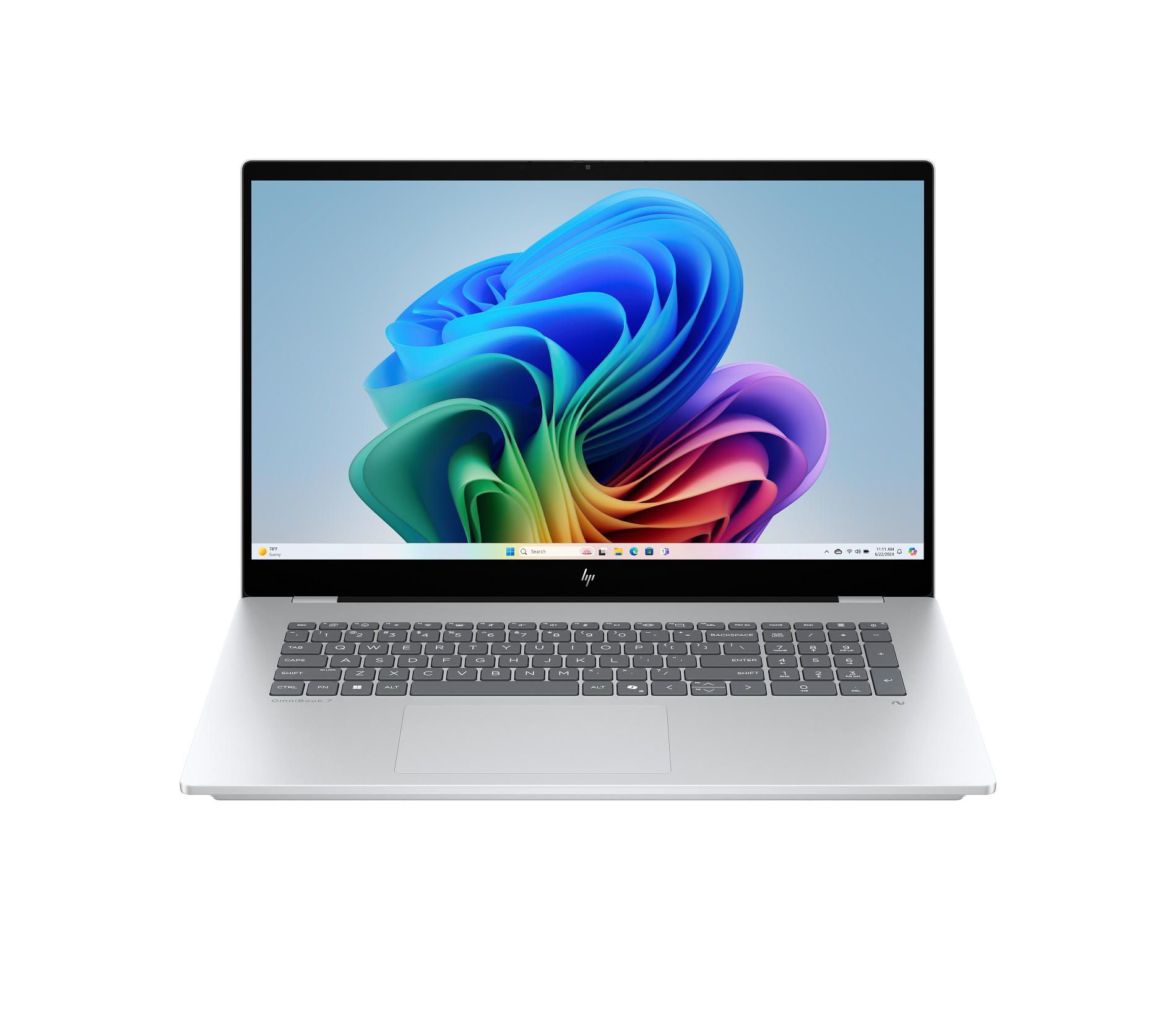 HP OmniBook 7 Laptop Computer 17.3" FHD Touch Screen Intel Core Ultra 5 16 GB