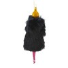 Italian Ornaments 7.0 Inch Constance In Black Faux Fur Fashionista Modern Chic Tree Ornaments - 2 of 3
