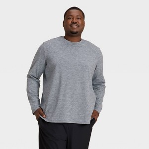 Men's Long Sleeve Soft Stretch T-Shirt - All In Motion™ - 1 of 3