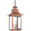 Quoizel Lighting Chalmers 3 - Light Pendant in  Aged Copper - 3 of 4