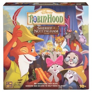 Spin Master Games Disney Robin Hood Sheriff of Nottingham Game, Family Board Games, Disney Gifts, Board Games for Family Night, for Adults & Kids Ages - 1 of 4