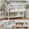 Bella Depot 36'' Bathroom Vanity with Ceramic Sink Tip-Out Tray and 2 Full-Extension Drawers - 4 of 4