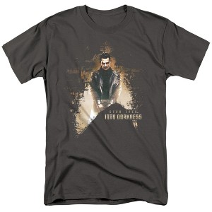 Star Trek Dark Villain Adult T-Shirt Charcoal - 1 of 4