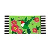 Evergreen Spring Hummingbird Sassafras Indoor Outdoor Switch Doormat 1'10"x10" Multicolored - 3 of 4