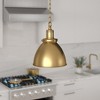 Hudson and Canal Wide Pendant with Metal Shade - 2 of 4