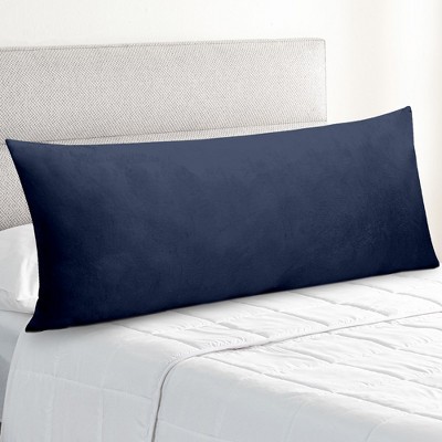 Cheer Collection 20" x 54" Super Soft Large Body Pillow with Velour Cover