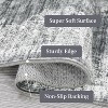 coucheta Washable Vintage Medallion Rug for Bedroom, Farmhouse Non-Slip Retro Floral Print Distressed Carpet, for Living Room, Dining Room, Office - 3 of 4