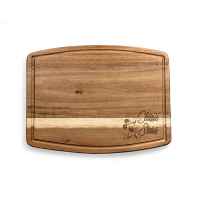 Toscana Disney Mickey Mouse Ovale Acacia Cutting Charcuterie Board