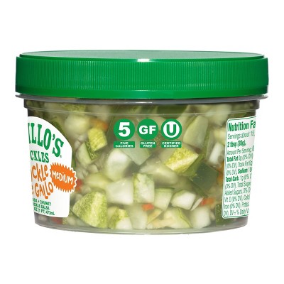 Grillo's Pickles De Gallo Medium Thick & Chunky - 16oz