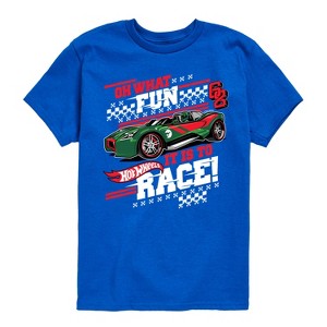 Boys' - Hot Wheels - Oh What Fun It Is To Race Short Sleeve Graphic T-Shirt - 1 of 4