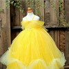 MyKids-Usa Arrival Kids’ Belle-Inspired Princess Dress – Cosplay Costume for Girls’ Fancy Dress Parties - 3 of 3