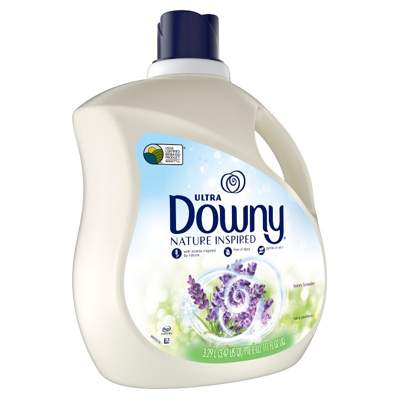 Downy Nature Blends Honey Lavender Scent Liquid Fabric Conditioner and Fabric Softener - 111 fl oz, 3 of 12